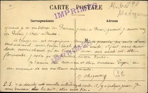 Ak Diego Suarez Antsiranana Madagaskar, Blanchisseuse