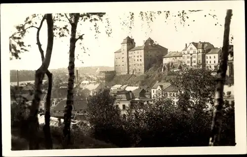 Ak Mladá Boleslav Jungbunzlau Mittelböhmen, Teilansicht