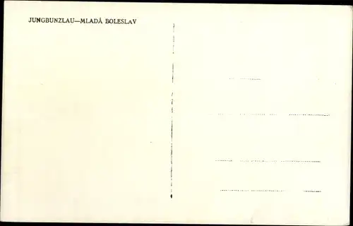 Ak Mladá Boleslav Jungbunzlau Mittelböhmen, Teilansicht