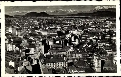 Ak Ljubljana Laibach Slowenien, Gesamtansicht