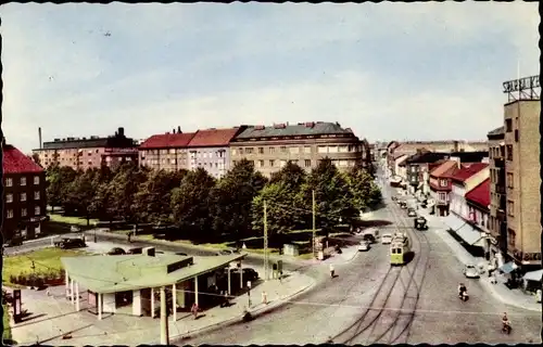 Ak Malmö Schweden, Värnhemsplatsen