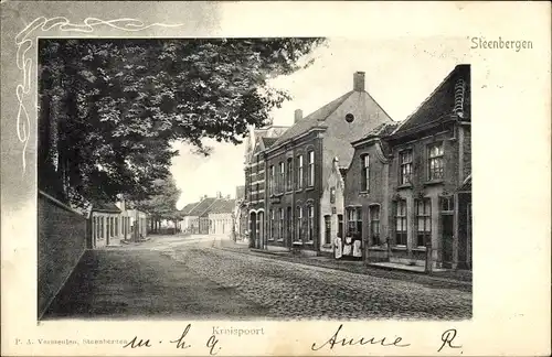 Ak Steenbergen Nordbrabant Niederlande, Kruispoort