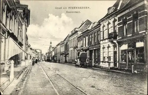 Ak Steenbergen Nordbrabant Niederlande, Kaalstraat