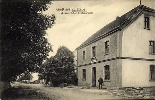 Ak Zurstraße Zur Straße Waldbauer Breckerfeld in Westfalen, Schenkwirtschaft