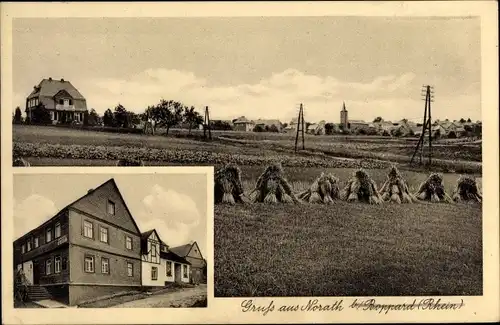 Ak Norath im Hunsrück, Blick auf den Ort