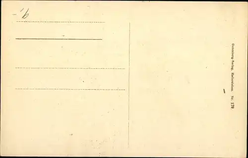 Künstler Ak Langermann, Haderslev Hadersleben Dänemark, Ein Hof in der Schlossstraße