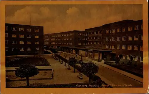 Ak Hamburg Harburg, Friedrich Naumann Straße