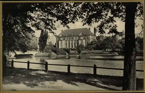 Ak Kiel Schleswig Holstein, Spar- und Leihkasse