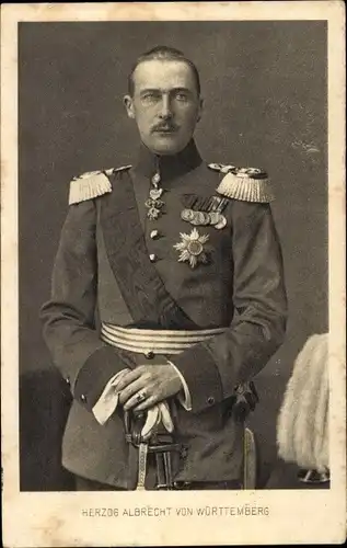 Ak Herzog Albrecht von Württemberg, Generaloberst