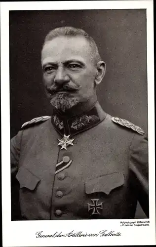 Ak General der Artillerie von Gallwitz