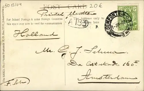 Ak Bloemfontein Südafrika, Maitland Street