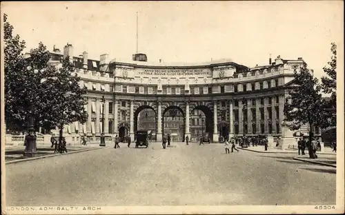 Ak London City England, Admirality Arch