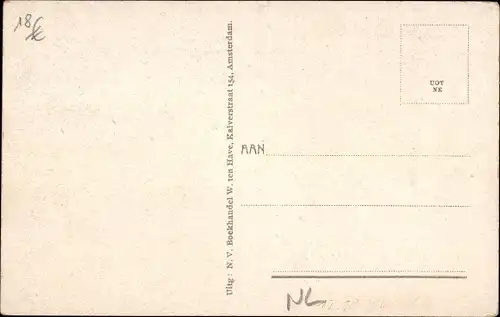 Ak Amsterdam Nordholland Niederlande, Engelschesteeg, Anwohner, Kinder