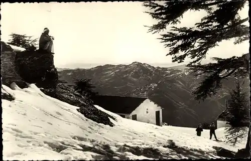 Ak Chrea Algerien, Panorama, Schnee