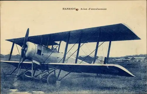Ak Hanriot, Avion d'entrainement, französisches Militärflugzeug
