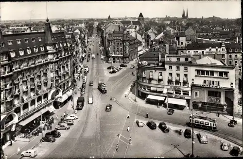 Ak Luxemburg Luxembourg, Avenue de la Liberte et Vue generale