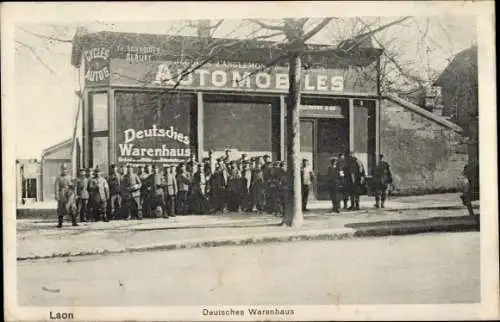 Ak Laon Aisne, Deutsches Warenhaus