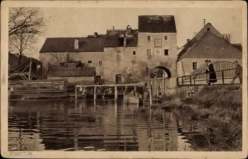 Ak Grafenwöhr in der Oberpfalz, Stadttor