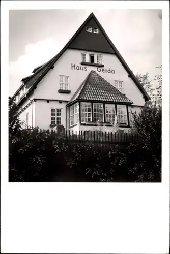 Ak Braunlage im Oberharz, Haus Gerda, Außenansicht