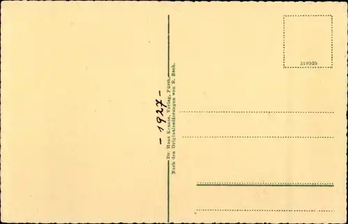 Ak Fürth in Mittelfranken Bayern, Kannegiesser Hof