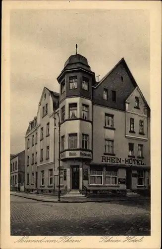 Ak Neuwied am Rhein, Rhein-Hotel