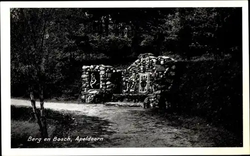 Ak Apeldoorn Gelderland, Berg en Bosch