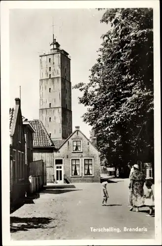 Ak Terschelling Friesland Niederlande, Brandaris, Leuchtturm