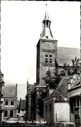 Ak Holten Overijssel Niederlande, Toren Ned. Herv. Kerk