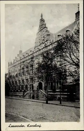 Ak Leeuwarden Friesland Niederlande, Kanselarij, Turfmarkt 13