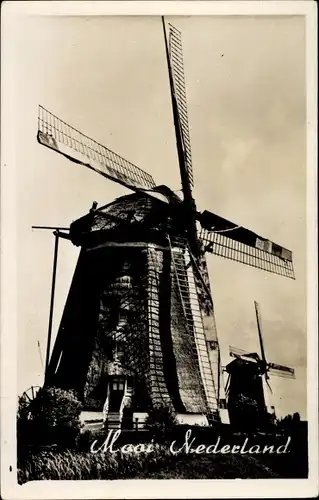 Ak Mooi Drenthe Niederlande, Molen, Windmühle