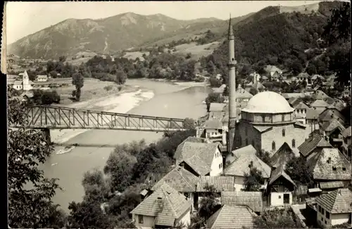 Ak Maglaj Bihać Bosnien Herzegowina, Teilansicht