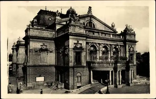 Ak Plzeň Pilsen Stadt, Mestske divadlo