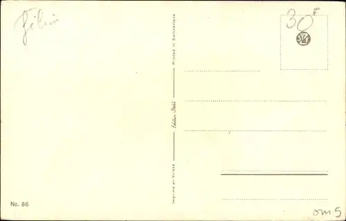 Künstler Ak Löwe in der Savanne