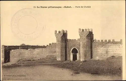 Ak Rabat Marokko, Porte de Chellah