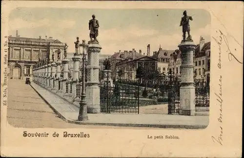 Ak Bruxelles Brüssel, Le petit Sablon