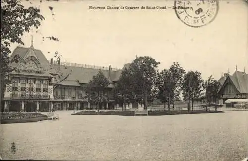 Ak Saint Cloud Hauts de Seine, Nouveau Champ de Courses, Le Passage