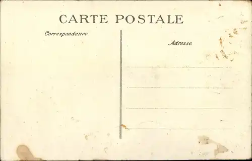 Ak Arras Pas de Calais, Hotel-de-Ville, vue de la rue, Saint-Gery, apres le bombardement 1914