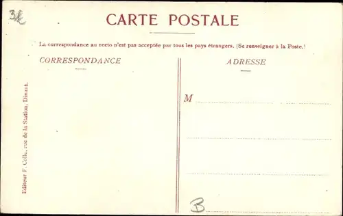 Ak Dinant Wallonien Namur, Vue générale