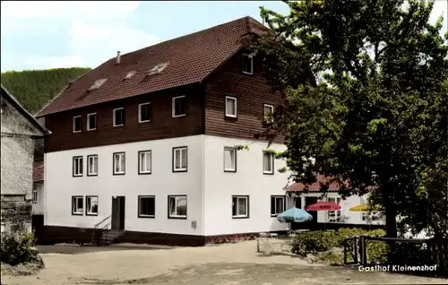 Ak Calmbach Bad Wildbad im Schwarzwald, Gasthof Pension Kleinenzhof