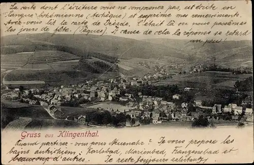Ak Klingenthal im Vogtland Sachsen, Panorama