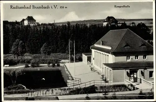 Ak Bad Brambach im Vogtland, Kongresshalle