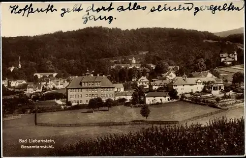 Ak Bad Liebenstein im Thüringer Wald, Gesamtansicht