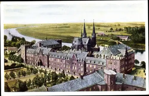 Ak Steyl Venlo Limburg Niederlande, Missionshaus, Vogelschau