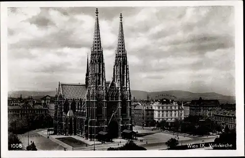 Ak Wien 9 Alsergrund Österreich, Votivkirche