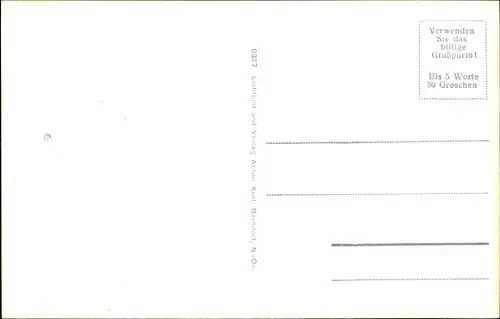 Ak Berndorf an den Triesting Niederösterreich, Teilansicht