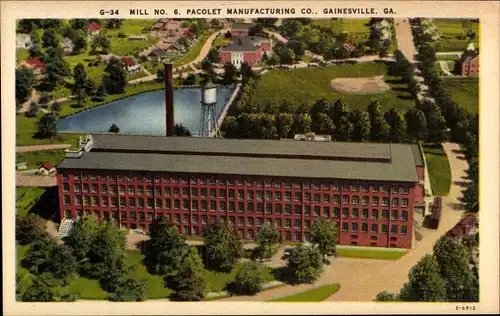 Ak Gainesville Gables Florida USA, Pacolet Manufacturing Co.