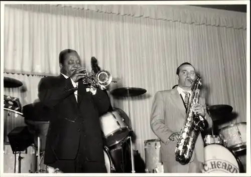 Foto Jazz Club Berlin 50er Jahre, Flip Philipps, Trompete