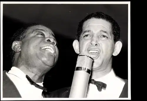Foto Jazz Club Berlin 50er Jahre, Louis Daniel „Satchmo“ Armstrong, James Osborne „Trummy“ Young