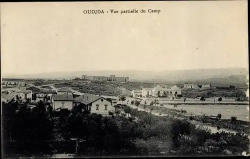 Ak Oudjda Oujda Marokko, Vue partielle du Camp