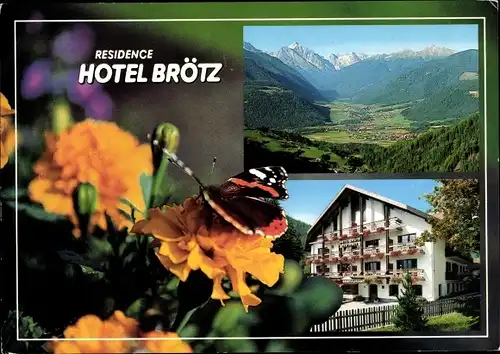 Ak Rasun Rasen Südtirol, Hotel Brötz, Gebirgspanorama
